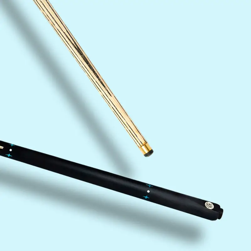 

2025Handmade High Quality Steel Jointed Single Section Ash Wood Snooker & Billiard Cue Moisture-proof American Style