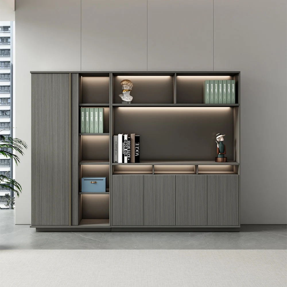 Modern Design High Quality Office Storage Furniture Staff Door File Cabinet Cardboard for School Workshop Home Office Hotel Use