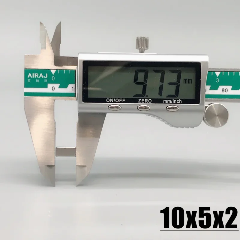 أداة الثلاجة المغناطيس 20/50/100/200/500/1000 قطعة شكل مكعبة 10x5x2 مللي متر مكتب المطبخ للديكور المنزل 10*5*2 هوك لتقوم بها بنفسك Imane