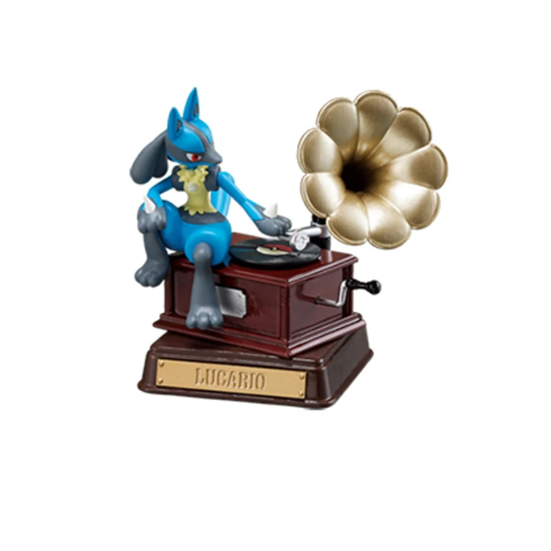 オリジナルポケモンアニメーションゲーム周辺玩具タイプスチールルカリオ・ゴルデンゴ箱入りガチャアニメアクションモデルフィギュアコレクション