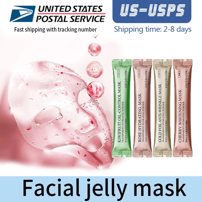 

20pcs Hydro jelly Mask Collagen Rose Hyaluronic Acid Soft Mask Powder Face Mask Anti Wrinkle Peel Off Rubber Facial Mask