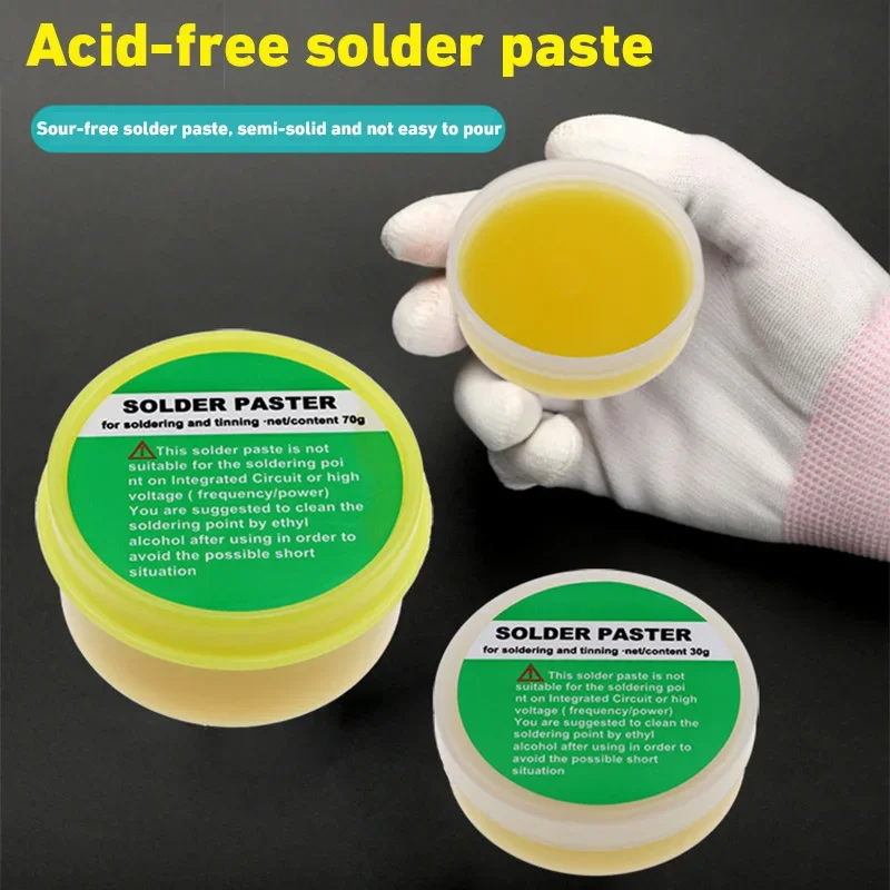 Soldering paste rosin flux lead-free easy to soldering soldering iron repair Iron sheet stainless steel sheet nickel solder wire