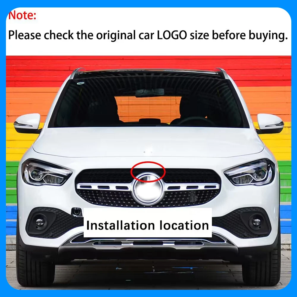 ZhuCamX Ultra Clear Night Vision LOGO Parking Front View Camera For Mercedes Benz GLA H247 GLA180 GLA200 GLA250GLA220 2020~2024