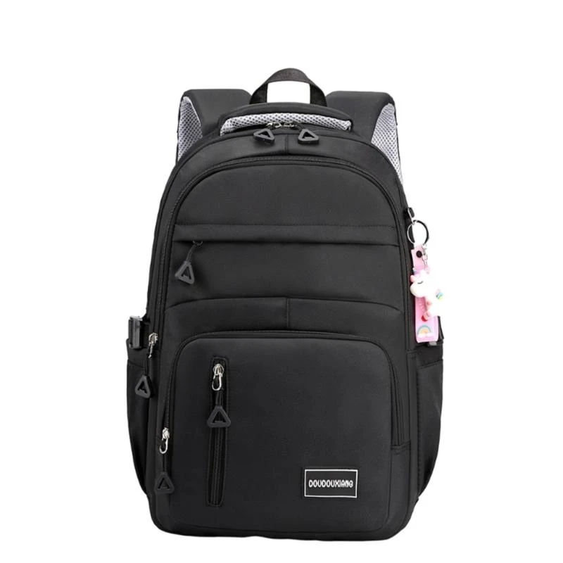 

A3PE Large Capacity School Backpack for Junior High Students Nylon Book Bags Daypack