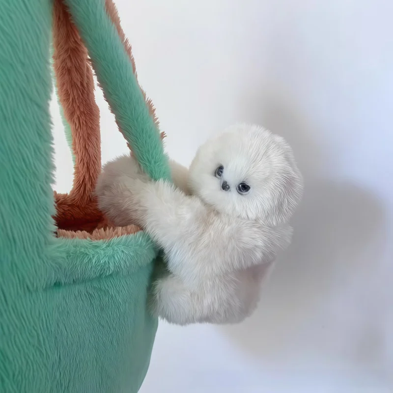 New Electric Owl Mirumi Cute Toy Sings Talks Turns Head Shy Cute Pet Interactive Bag Keychain Pendant Creative Gift For Women view 4