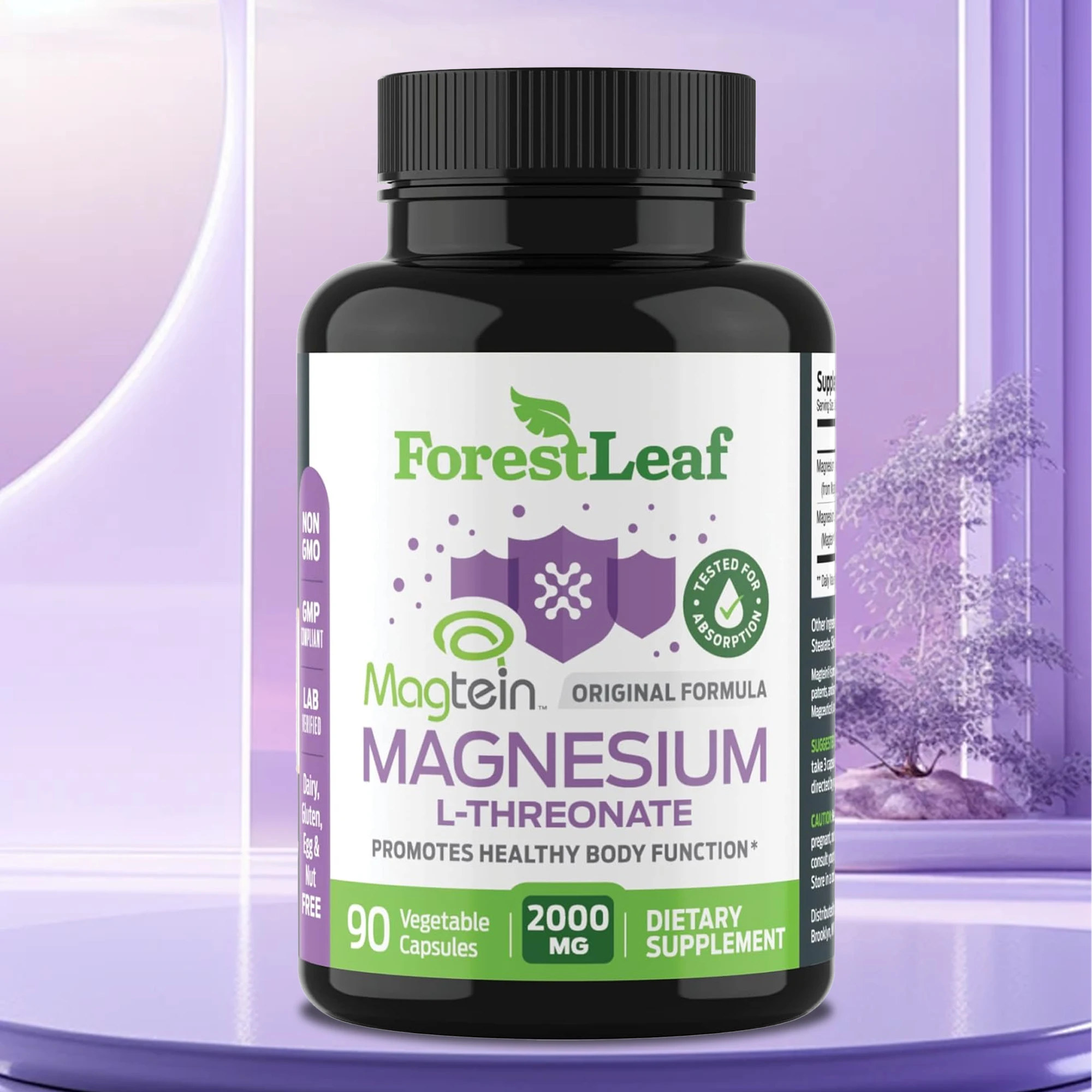 

L-резонат магния 2000 мг — поддерживает когнитивное здоровье, функции мышц и костей, улучшает память и концентрацию, без ГМО