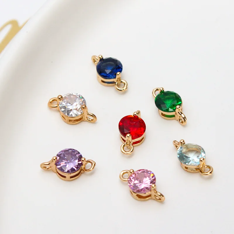 1-шт-5-мм-круглый-двойной-кулон-с-медной-окантовкой-и-инкрустацией-цирконом-аксессуары-для-рукоделия-материалы-для-серег-браслетов-украшений-подвески-ручной-работы