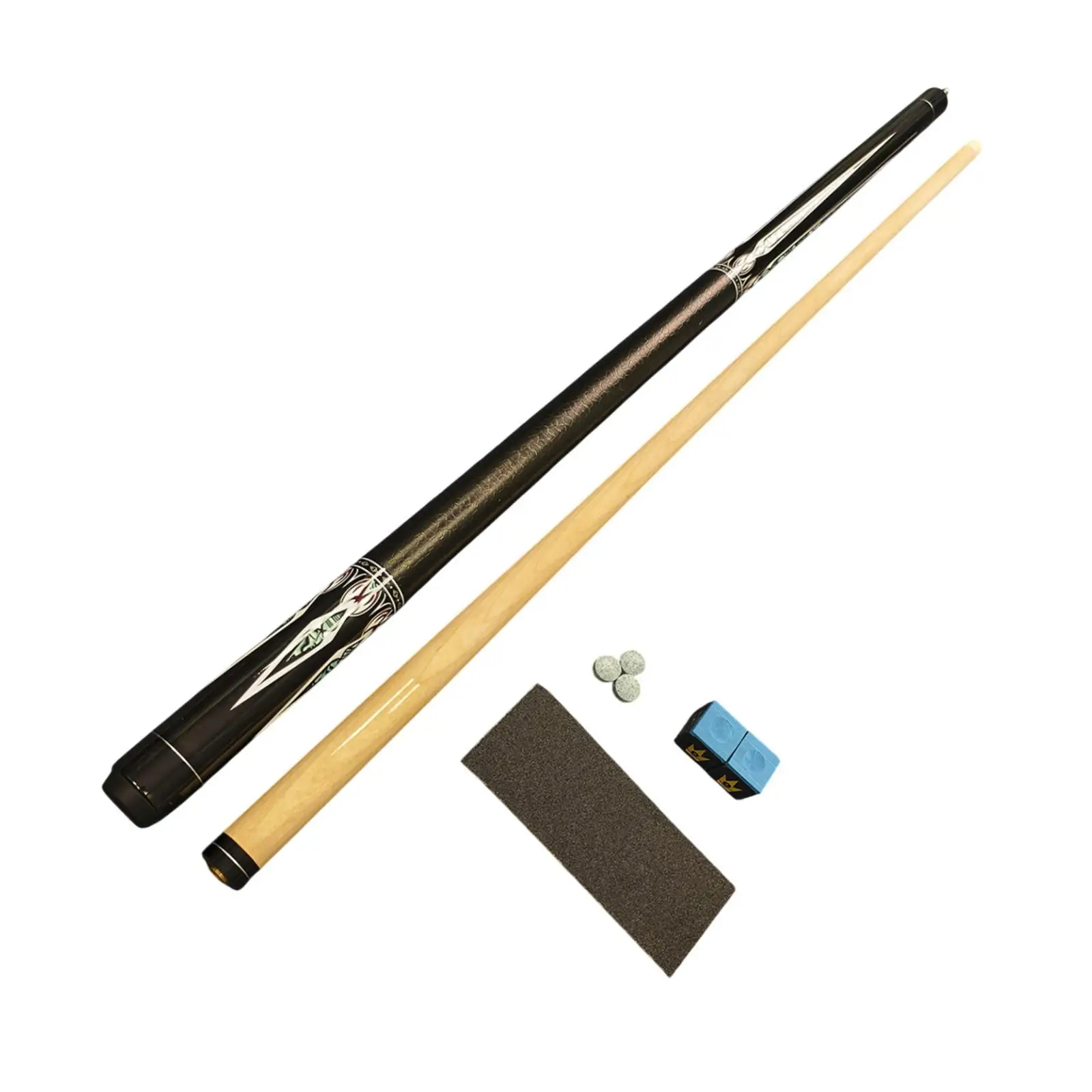 

Pool Table Billiard Cue Stick 146cm 1 2 Split Wooden Cue Smooth Equipment for Snooker and Billiards Practice