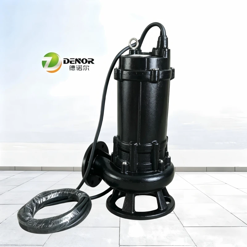 River Sand Submersible Sewage Suction Pump Electric Marine Submersible Sewage Cutting Pump Wq