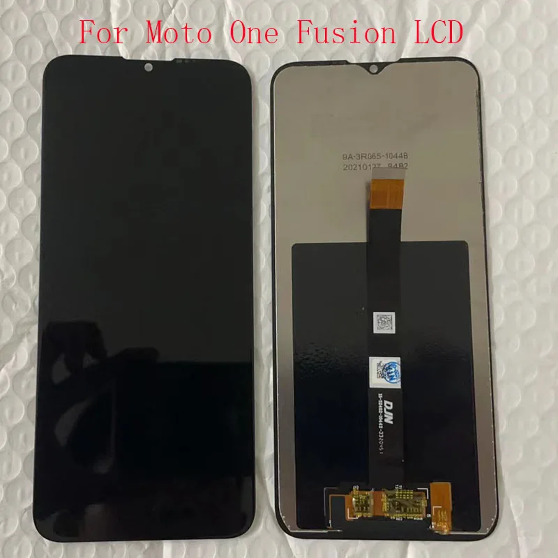 

Pantalla LCD táctil For Motorola One Fusion, montaje de digitalizador, piezas de repuesto