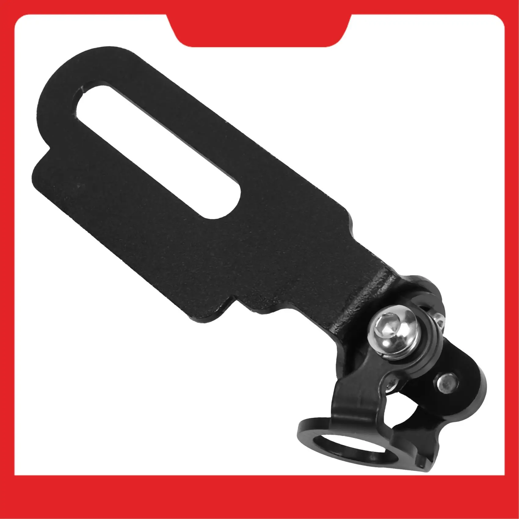 

Motorcycle License Plate Feeder Clip Stainless Steel Vehicle Radio Antenna Clip Edge Intercom Antenna Base Bracket