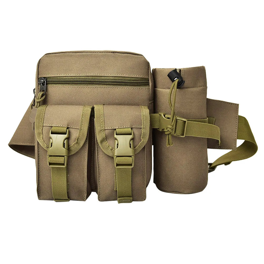 

Lightweight Durable Waist Pack Hiking Belt Bag Multi Pockets Large Capacity For Camping Travel Hunting Fishing