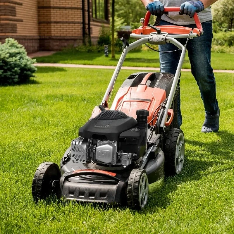 عمود محرك الغاز العمودي، 4.4HP 173cc محرك غاز OHV 4-السكتة الدماغية مع برايمر لجزازة العشب