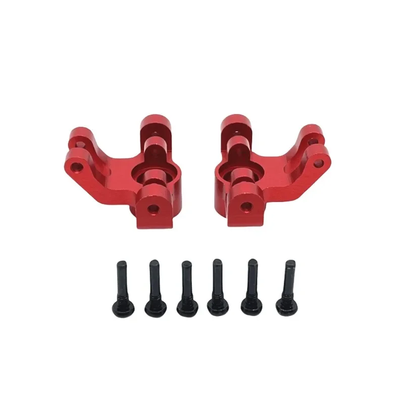 Piezas de repuesto de brazos oscilantes inferiores delanteros y traseros de mejora y modificación de Metal para coche de Control remoto de pie grande UD 1/16 GR M16