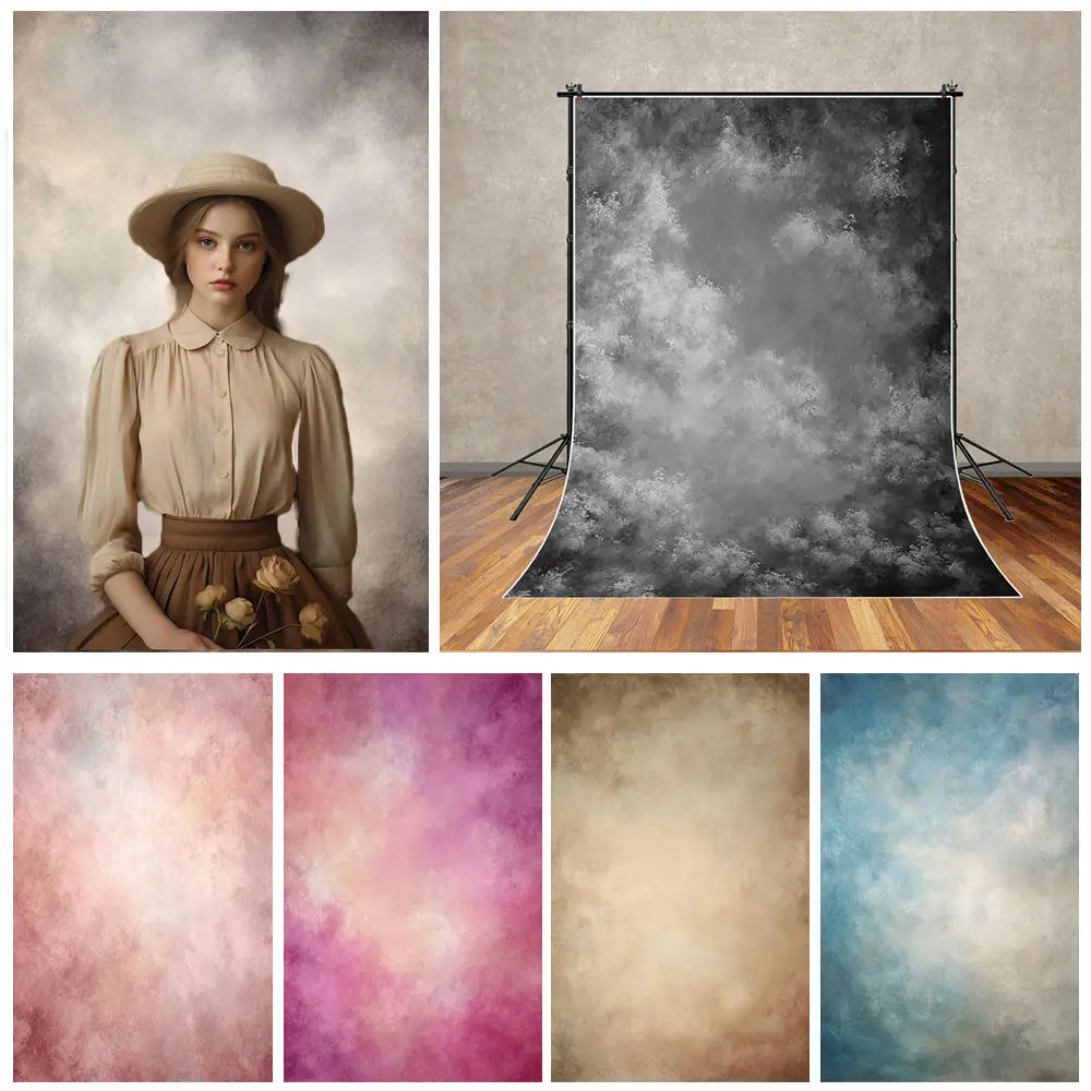 

MOON.QG Retro Gradient Birthday Decoration Texture Backdrops For Photography Wall Home Wall Decoration Wedding Baby Shower