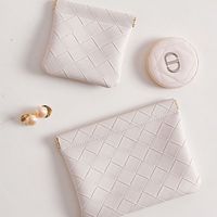Automatic Closure Wired Earphone Portable Bag Lipstick Makeup Bag Mini Portable Digital Bag Data Cable Storage Bag