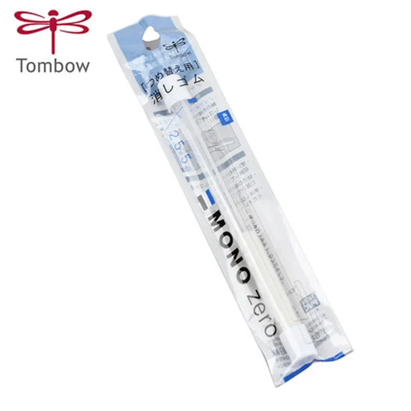 TOMBOW Mono Zero Push-out Pen Eraser Refills Pencil Eraser Fine Drawing Sketch Erasers School Stationery Office Supplies EH-KUS