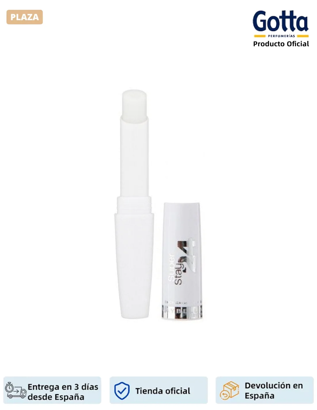 MAYBELLINE-Superstay 24h lip balm-beauty and health, cosmetics, lips, lip gloss-all-resistant lip balm.