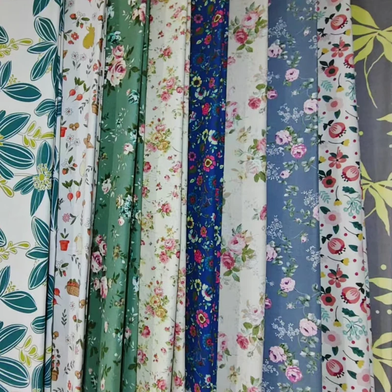 

Холщовая ткань с принтом, цветок на метр для обивки, занавески, скатерти, подушки, фартуки, шитье своими руками, толстая носимая ткань для дивана