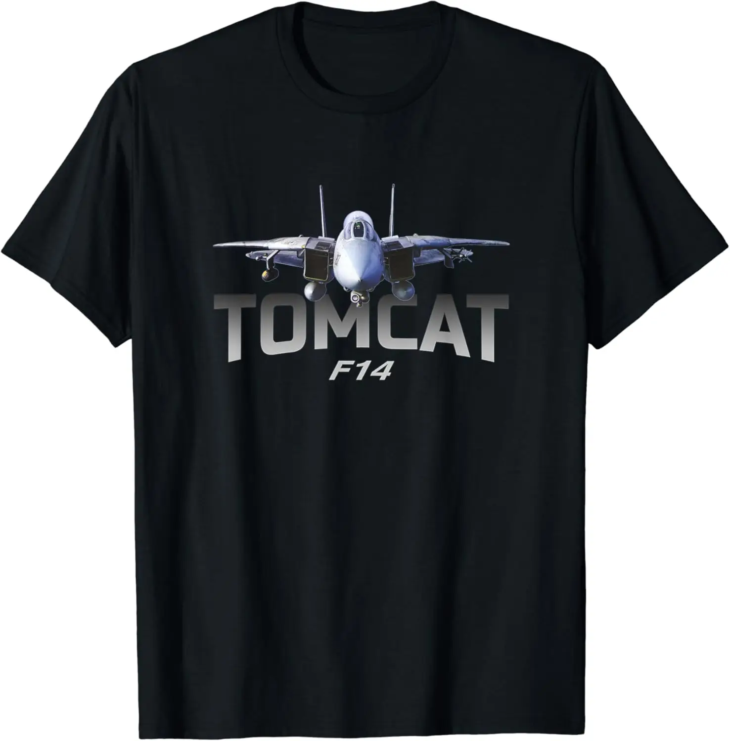 

F-14 Tomcat Jet Fighters Men T-Shirt Short Sleeve Casual 100% Cotton Shirt