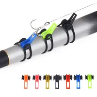 10pcs/bag Plastic Fishing Hook Secure Keeper Holder Lure Accessories Jig Hooks Safe Keeping For Fishing Rod Tool
