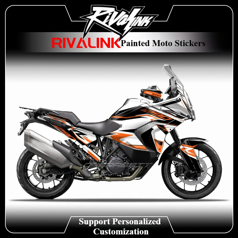 Motorcycle Customize Stickers Kit For KTM 1290 Super Adventure 2021 2022 2023 2024 3M Anti-scratch Moto Full Graphics Decals