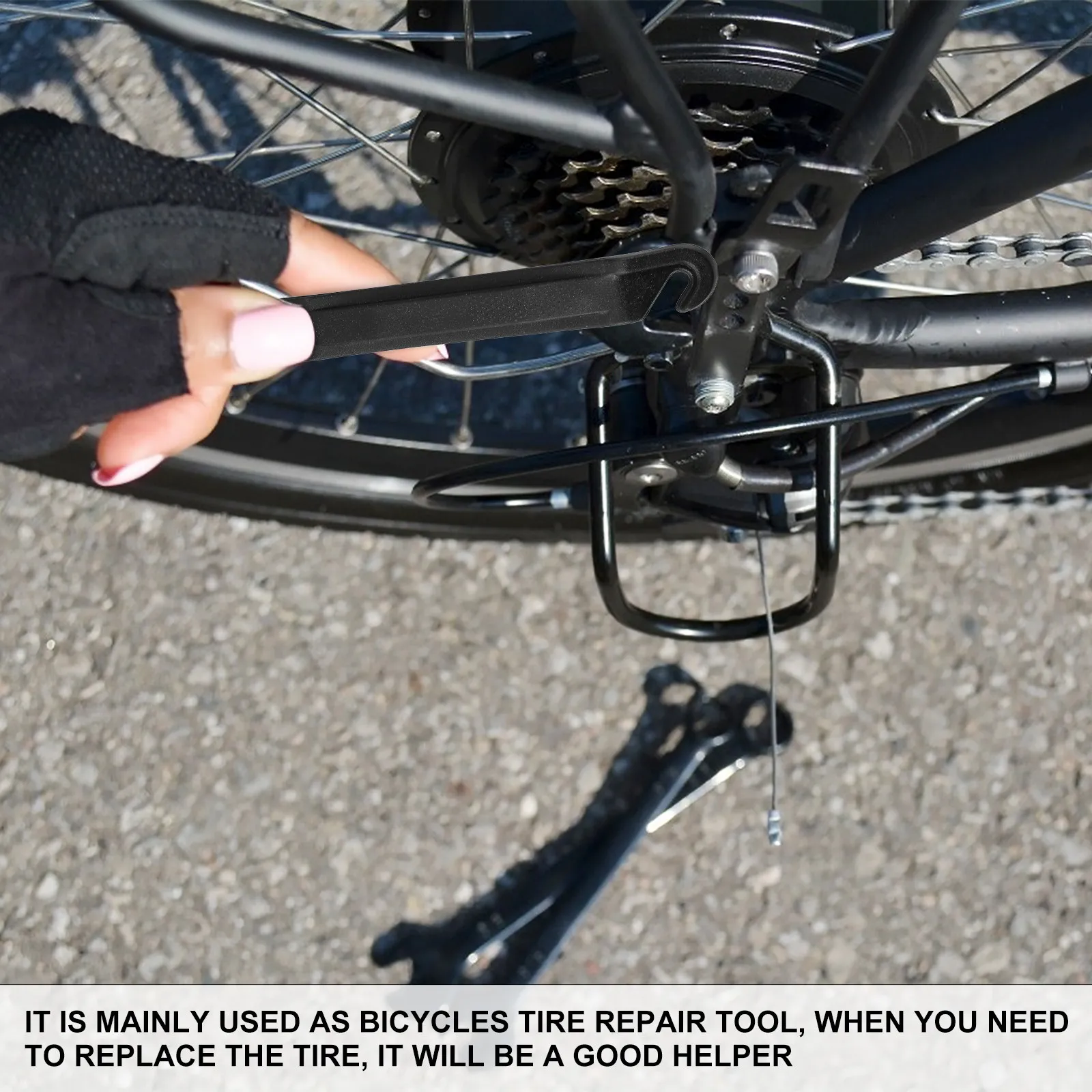 

Набор из 60 прочных лопаток для шин из полипропилена, легкий портативный инструмент для ремонта велосипедов, оборудование для велоспорта