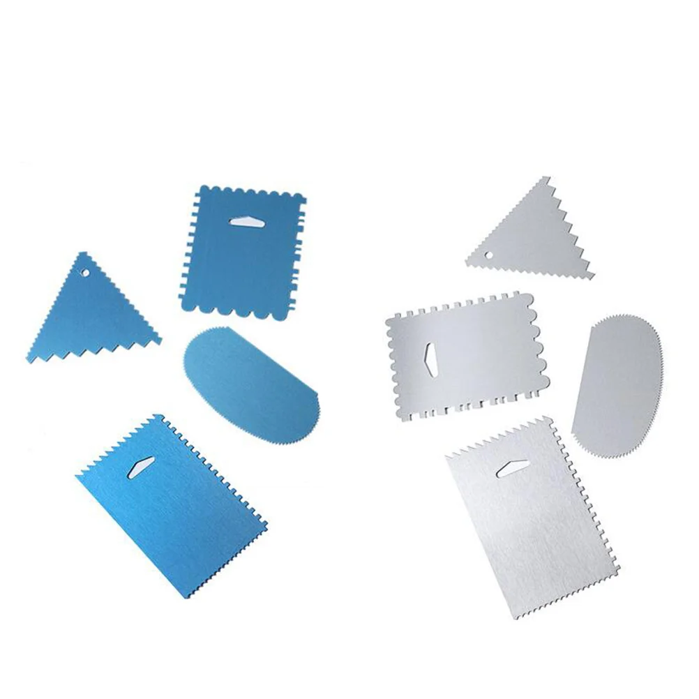 مجموعة مكشطة الكيك الأساسية المكونة من 4 قطع وأدوات الخبز الآمنة هدية رائعة لمحبي الخبز وأداة المطبخ ومكشطة الكيك