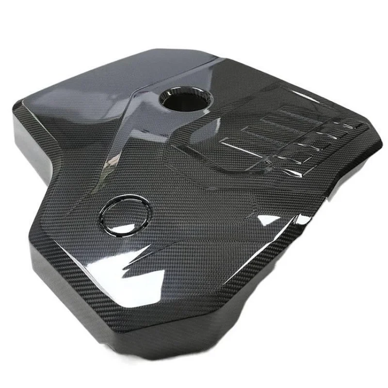 

Suitable for BMW 345 Series X3 X4 X5 G30/20/22 B48 B58 Dry Carbon Fiber Engine Hood Cover