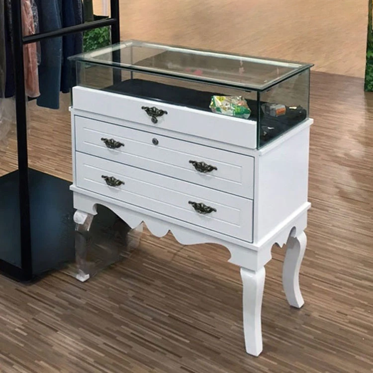 Shopping Mall Paint Showcase Jewelry Counter Clothing Store Showcase Jewelry Display Table