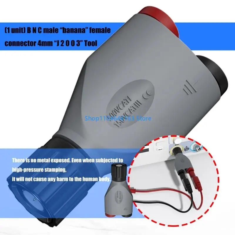 Schnelle Verbindung BNC Bananenadapter 4mm Schnittstellen professionelle Videoausrüstung
