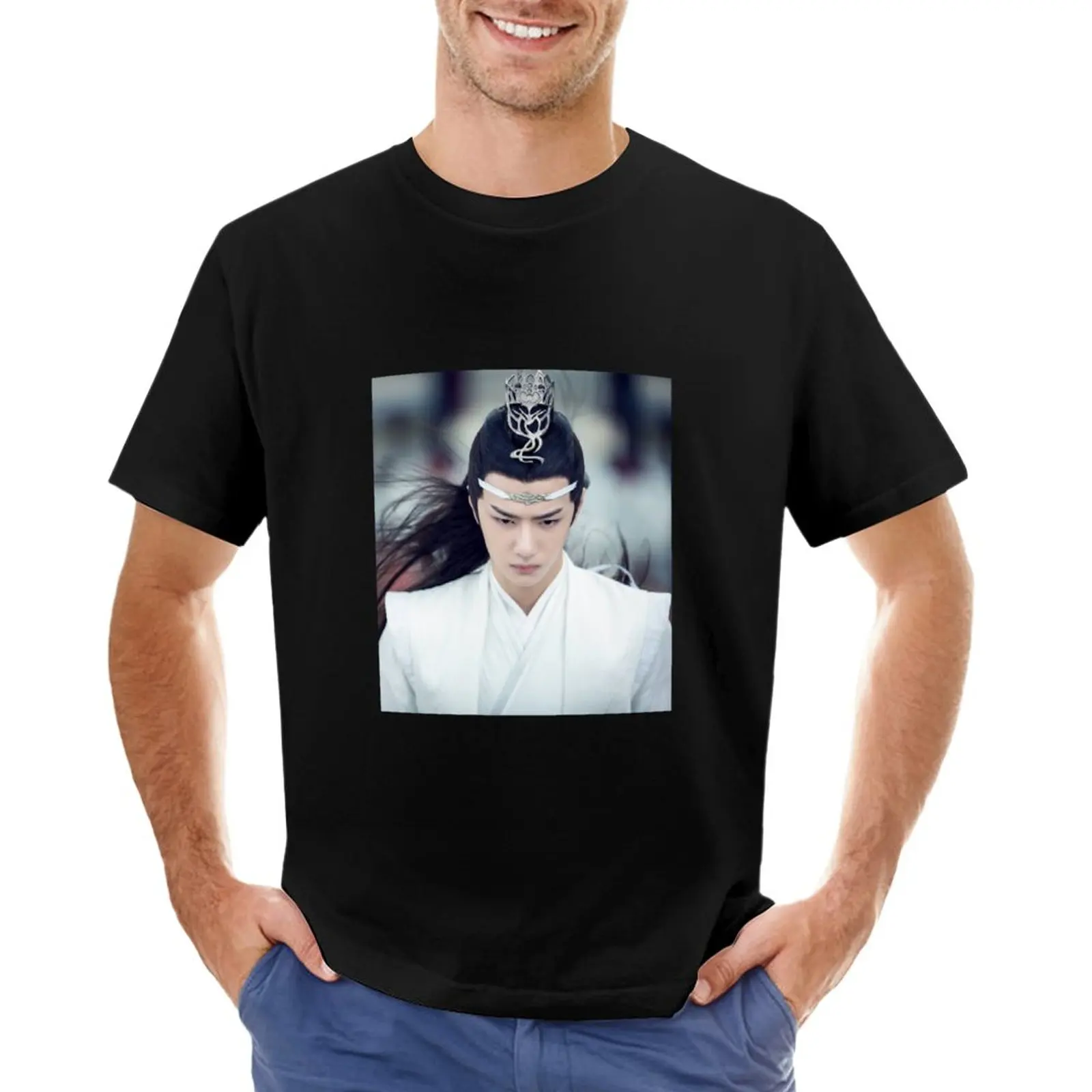 

The Untamed Wang Yibo 1 T-Shirt Tee shirt T-shirt for a boy boys animal print shirt mens graphic t-shirts funny