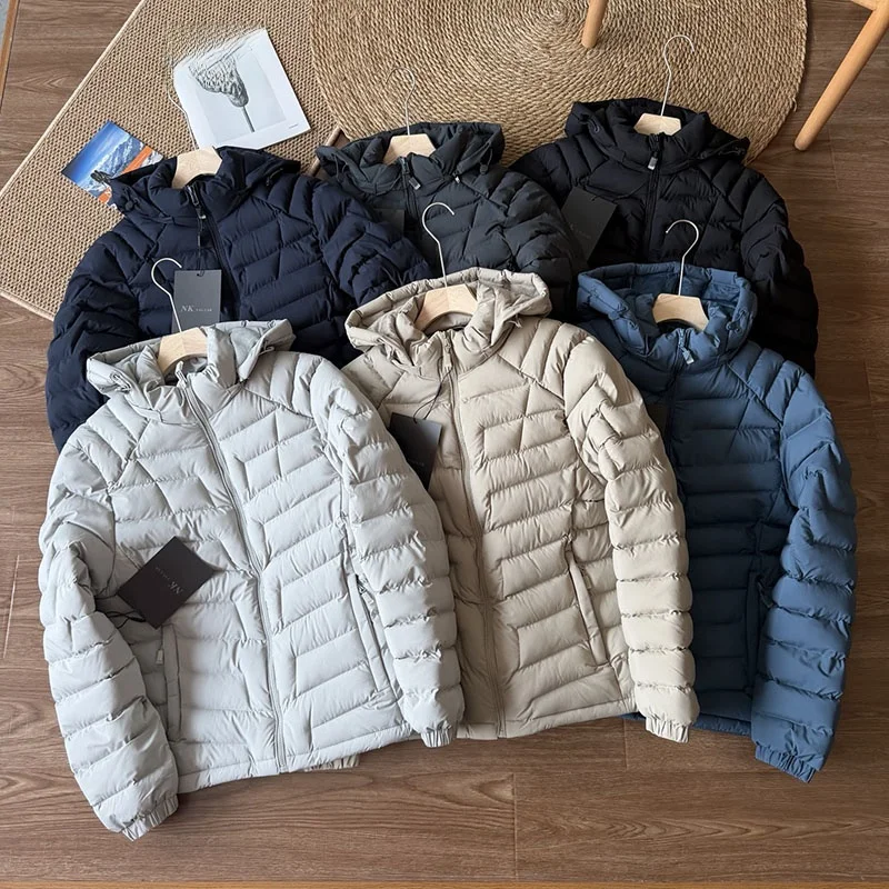 

Мужская зимняя утепленная хлопковая куртка для улицы, повседневная, с капюшоном и съемным утеплителем, ветрозащитная, теплая, модная, в городском стиле