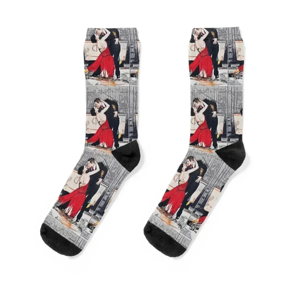 Tango of life Socks Heating sock cycling warm winter Male Socks Women's