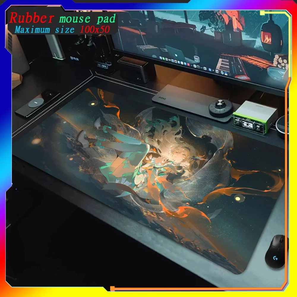 

Many people like it HD Honkai Star Rail Firefly Desktop Gaming Mouse Pad Large Deak Mat Gift for Boys for oIverwatch Mouse Pad