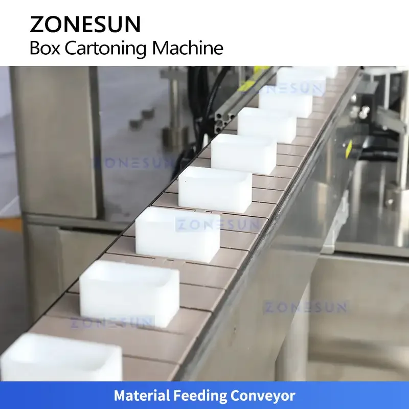 ZONESUN ZS-MSZH50L2 Automatic Vertical Cartoning Machine Cable Packaging Equipment