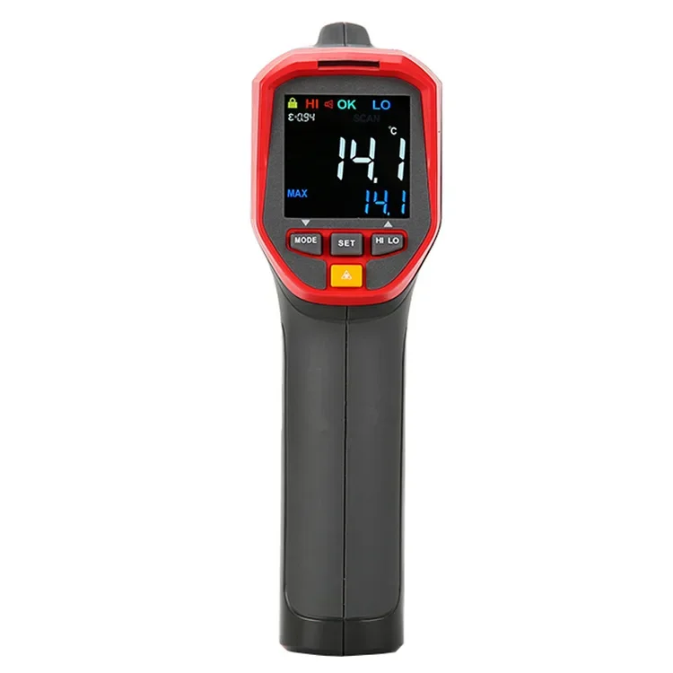 UNI-T Color Screen Professional Infrared Thermometer UT302A+High Precision Color Screen Thermometer Non Contact Thermometer