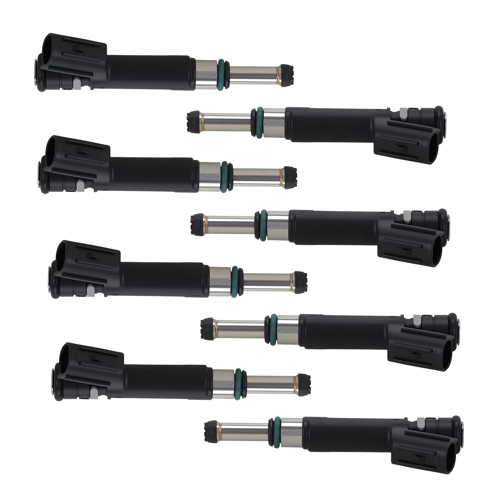 8X Fuel Injectors Set fit for Nissan Versa/Versa Note 1.6L DOHC 16600-1KT0A 166001KT0A 84212379 Kit
