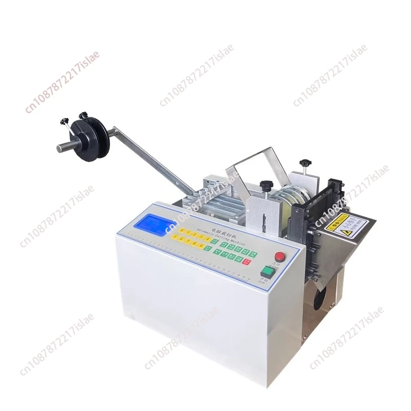 

Heat shrinkable pipe cutting machine, automatic computer PU trachea cutting machine, silicone tube Teflon pvc casing cutting