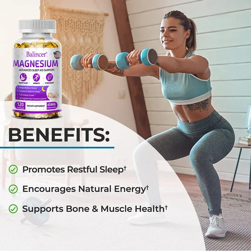 Magnesium Supplementation Supports Sleep, Muscle, Nerve, Joint and Heart Health