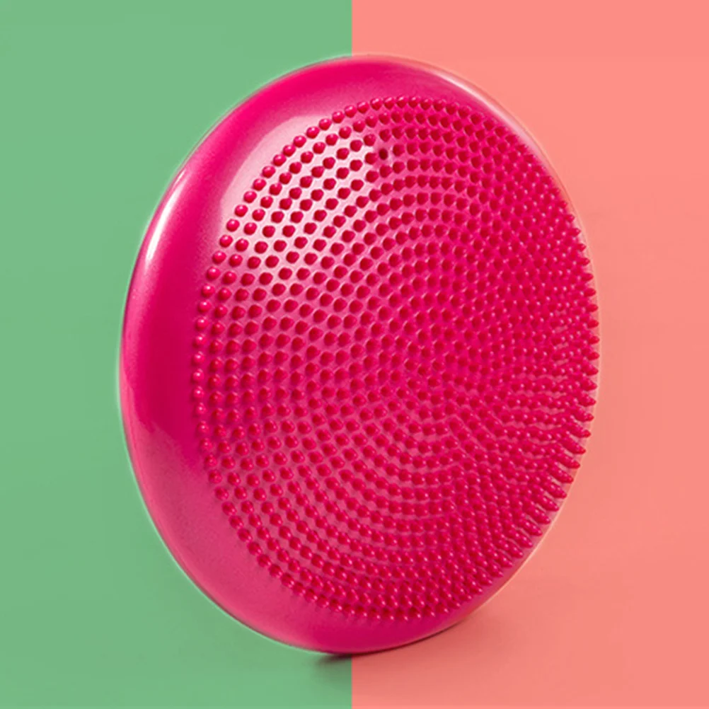 13 بوصة 33 سنتيمتر تضخم التوازن القرص اضافية سميكة الاستقرار تمايل وسادة لليوجا ممارسة العلاج الموقف آلام الظهر الإغاثة الوردي #3