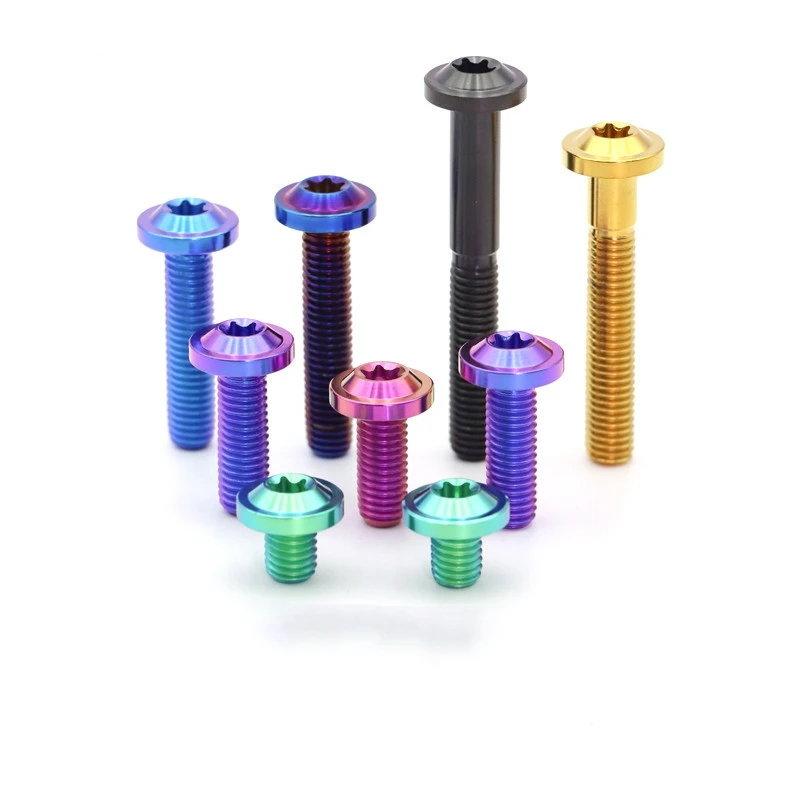 M6 M8 Titanium Bolts for Scooter Motorcycle Truck Car DIY Screws Lightweight Upgrade Fasteners