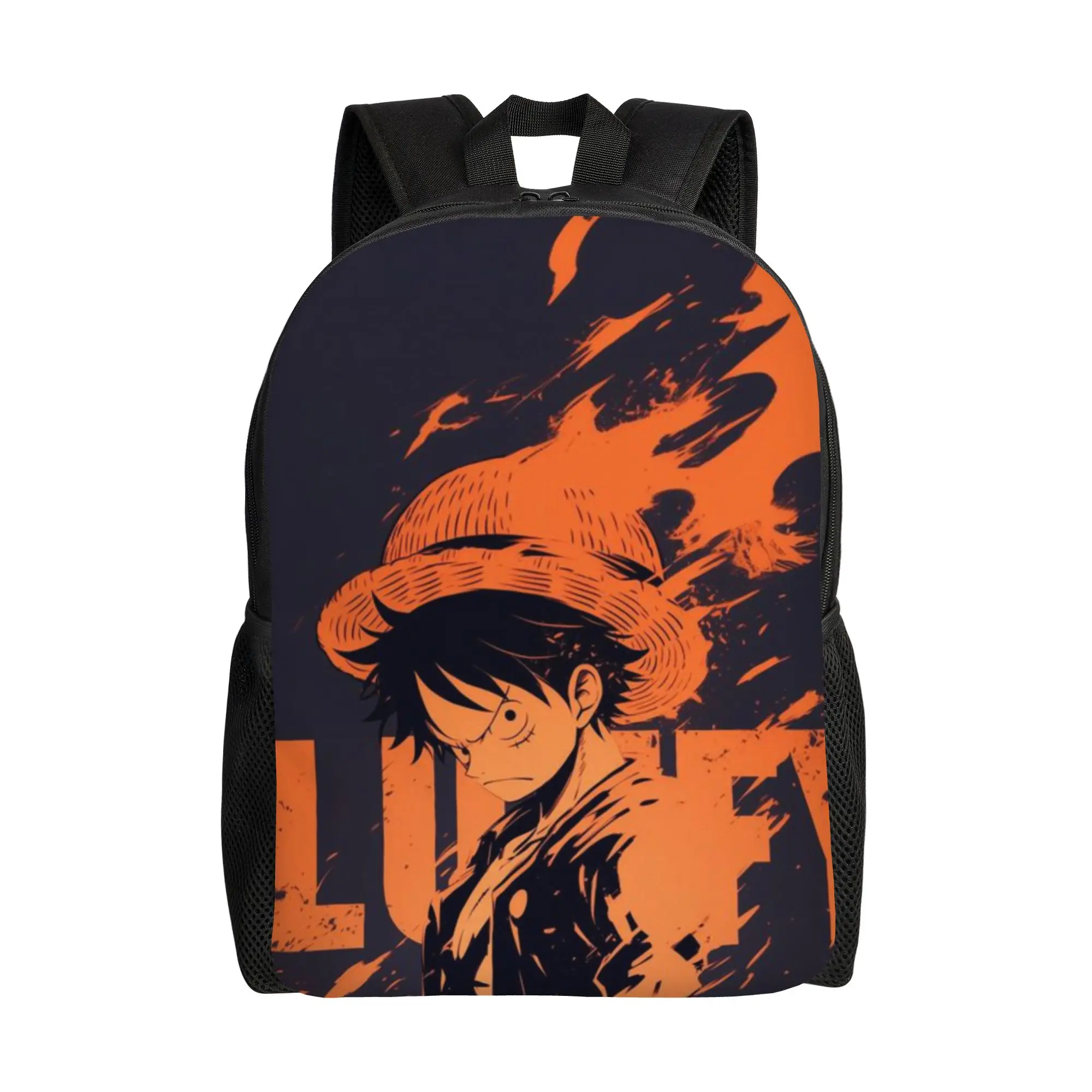 Back to school season Dual-Use Pirate King Anime Handbag One Piece Couple Backpack