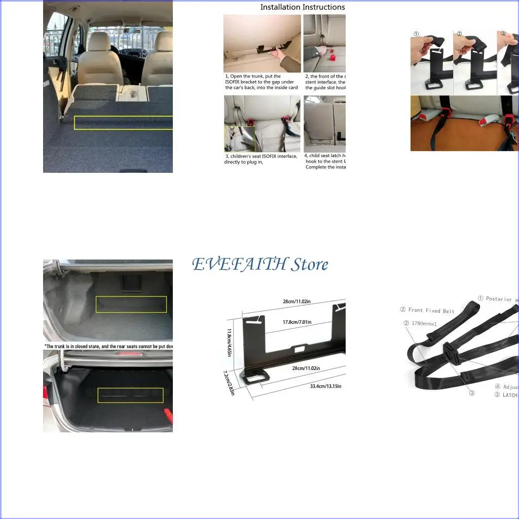 

124B Restraint Mounting Latches Bracket Replacement Part