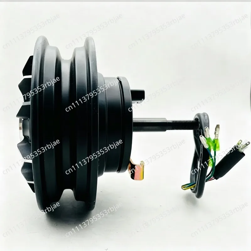 Electric tricycle wheel hub motor unilateral shaft drum brake motor 10 inch