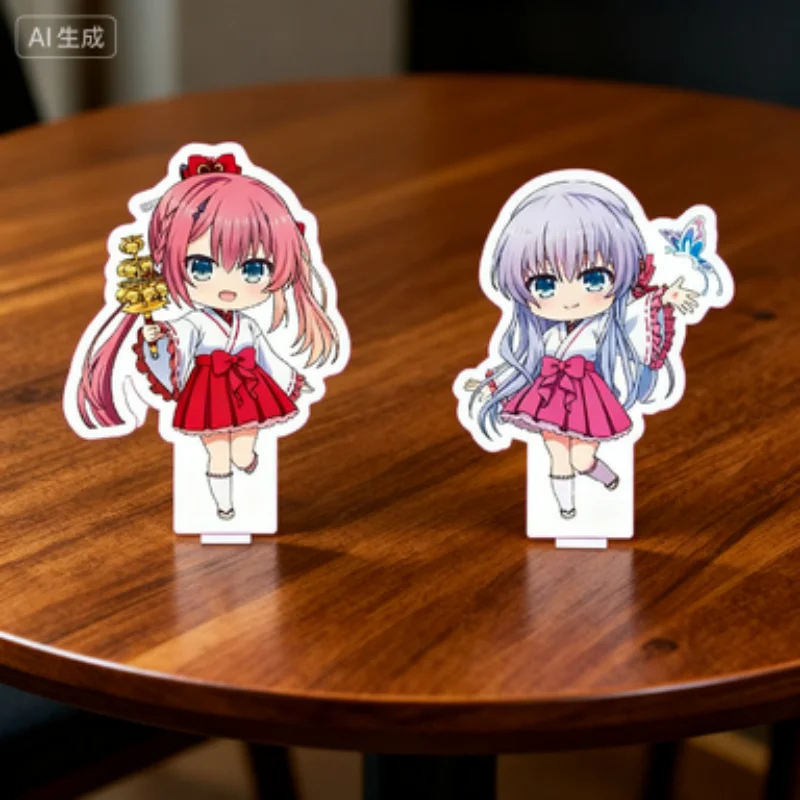Summer Pockets REFLECTION BLUEMini  for desktop decoration, collection or gift ute acrylic stand sign Acrylic stand standing