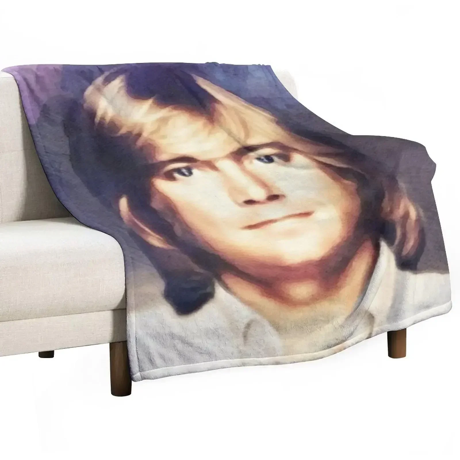 Justin Hayward, Music Legend Throw Blanket Thin Soft Blanket for Summer Night Sleeping