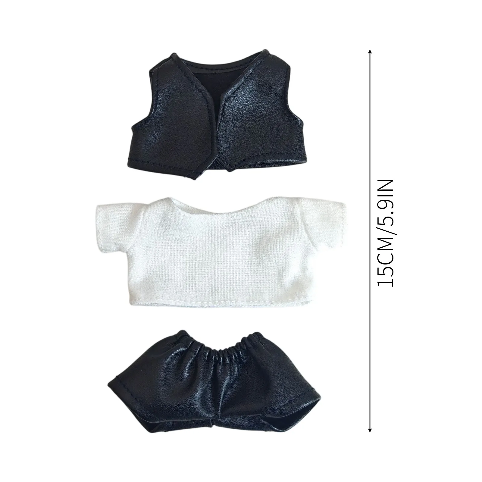 Для детской одежды Labubu 17 см, серия кукольной одежды Macaron для современного стиля наряда labubu