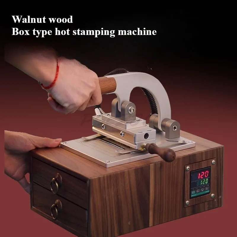 WT-90XT Box Type Hot Seal Machine Leather Goods Number Plate Wallet Typeface Multifunctional Hot Stamping Machine - Image 2