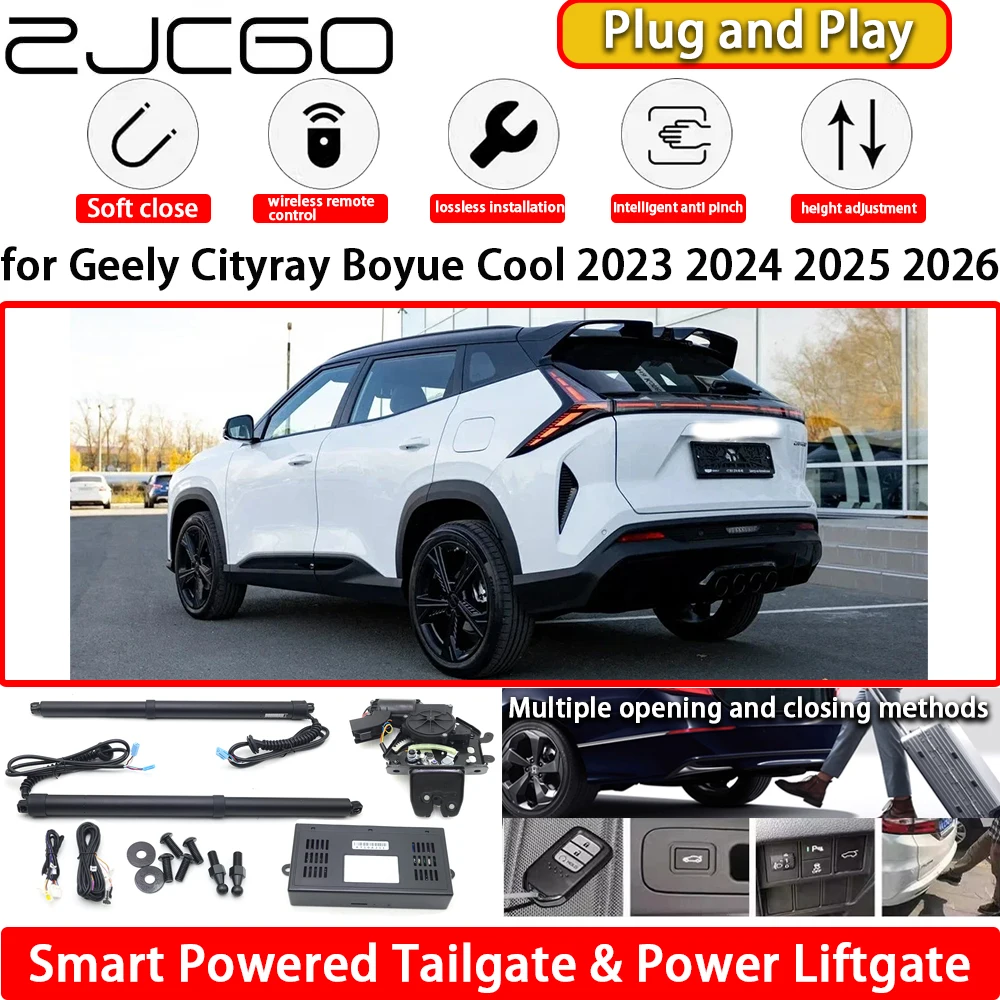for Geely Cityray Boyue Cool 2023 2024 2025 2026 Automatic Electric Powered Tailgate Power Liftgate Tail Gate Lift Kit System